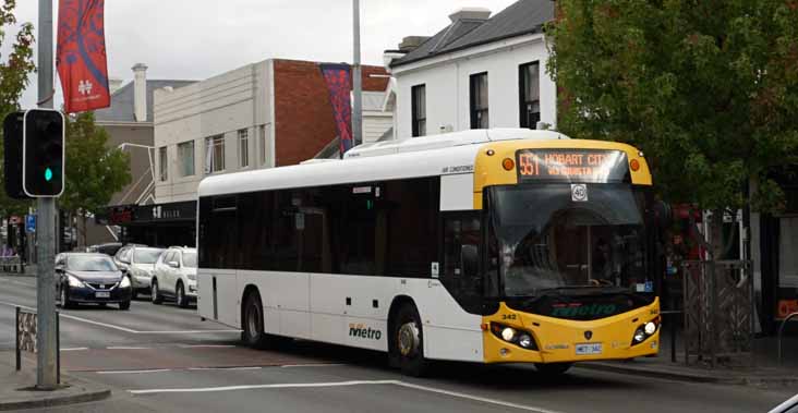 Metro Tasmania Scania K280UB Custom CB60 Evo II 342